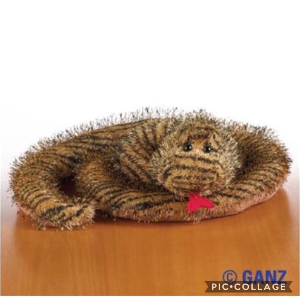 Webkinz Ganz Plush Tiger Snake🌹